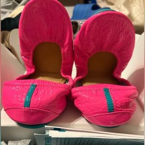 Tieks Pop Pink Flats
